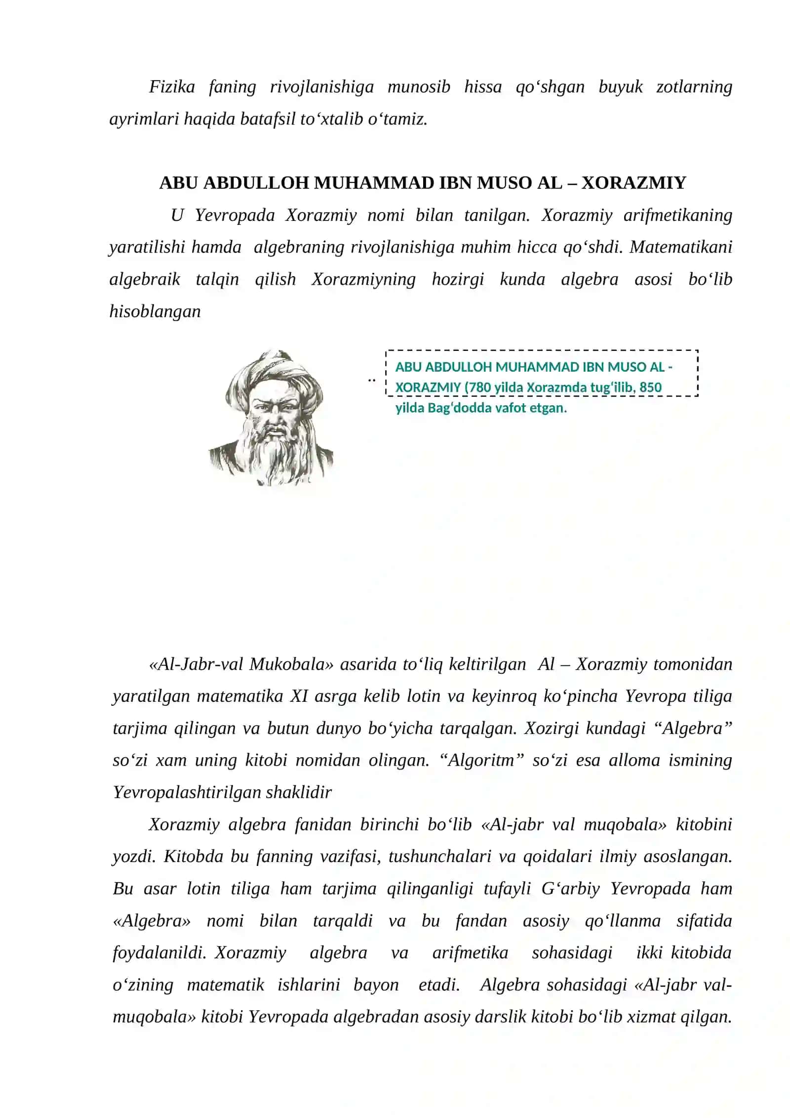 Sharqning fan akademiyalari va dorulfununlari 4