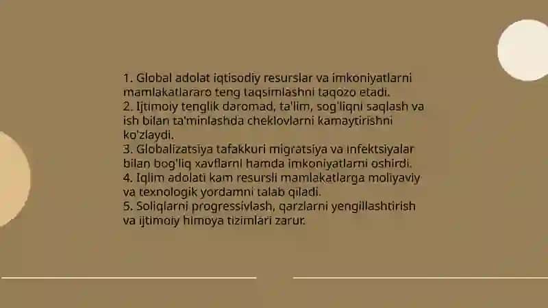 Globallashuv va barqaror taraqqiyot falsafasi 4