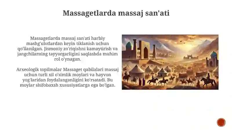 Massaget Va saklar 4