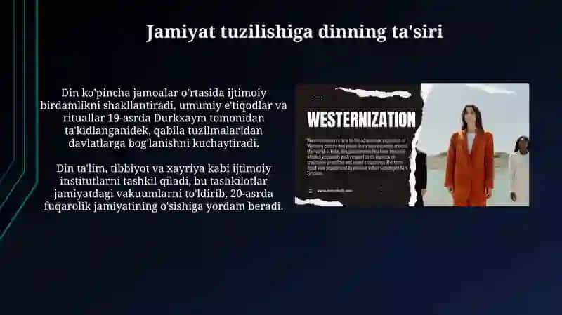 Din ijtimoiy madaniyat hodisa sifatidagi ahamyati 4