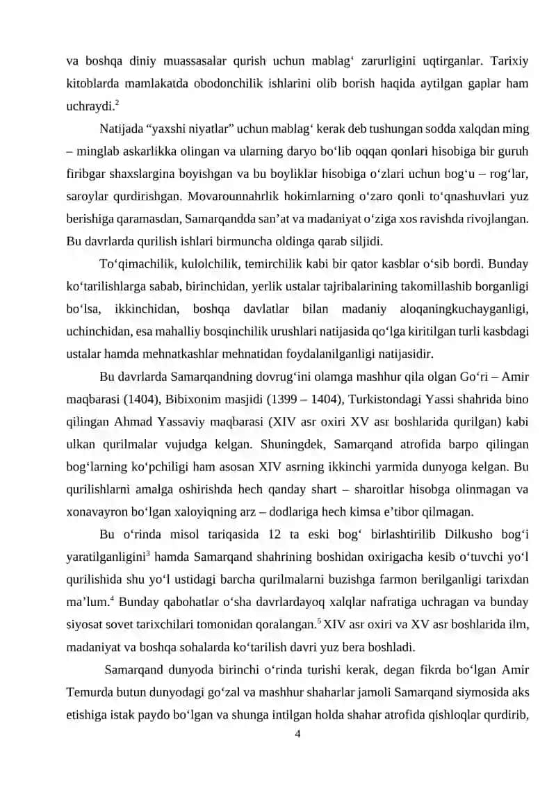 AMIR TEMUR DAVRIDA BOG`DORCHILIK 4