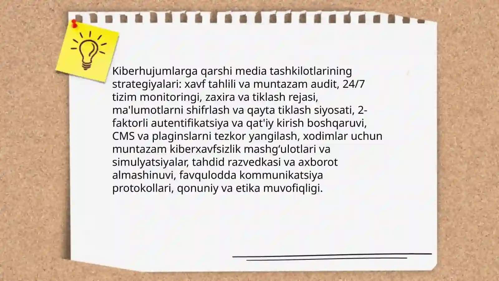 Media makonda axborot xavfsizligi 4