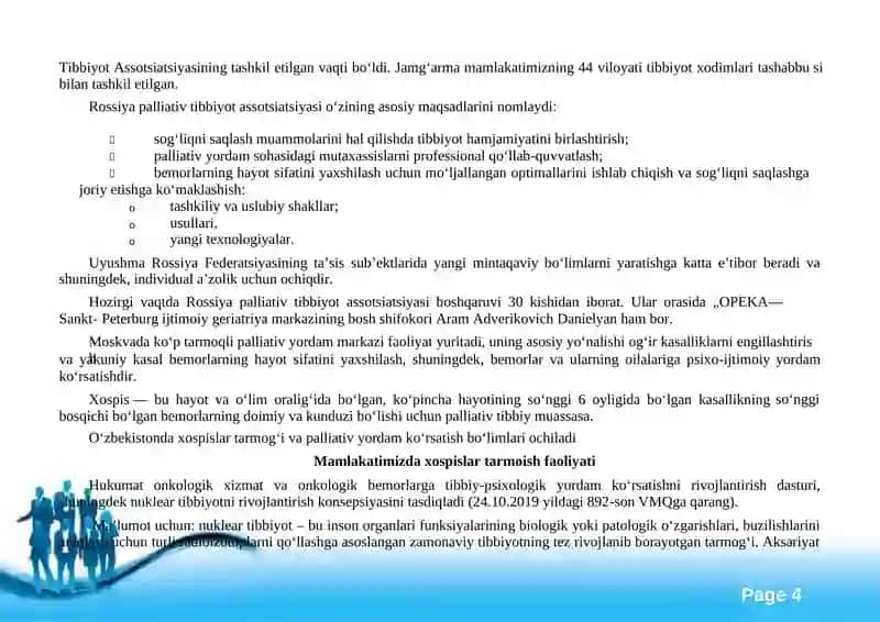 Palliativ tibbiyot 4