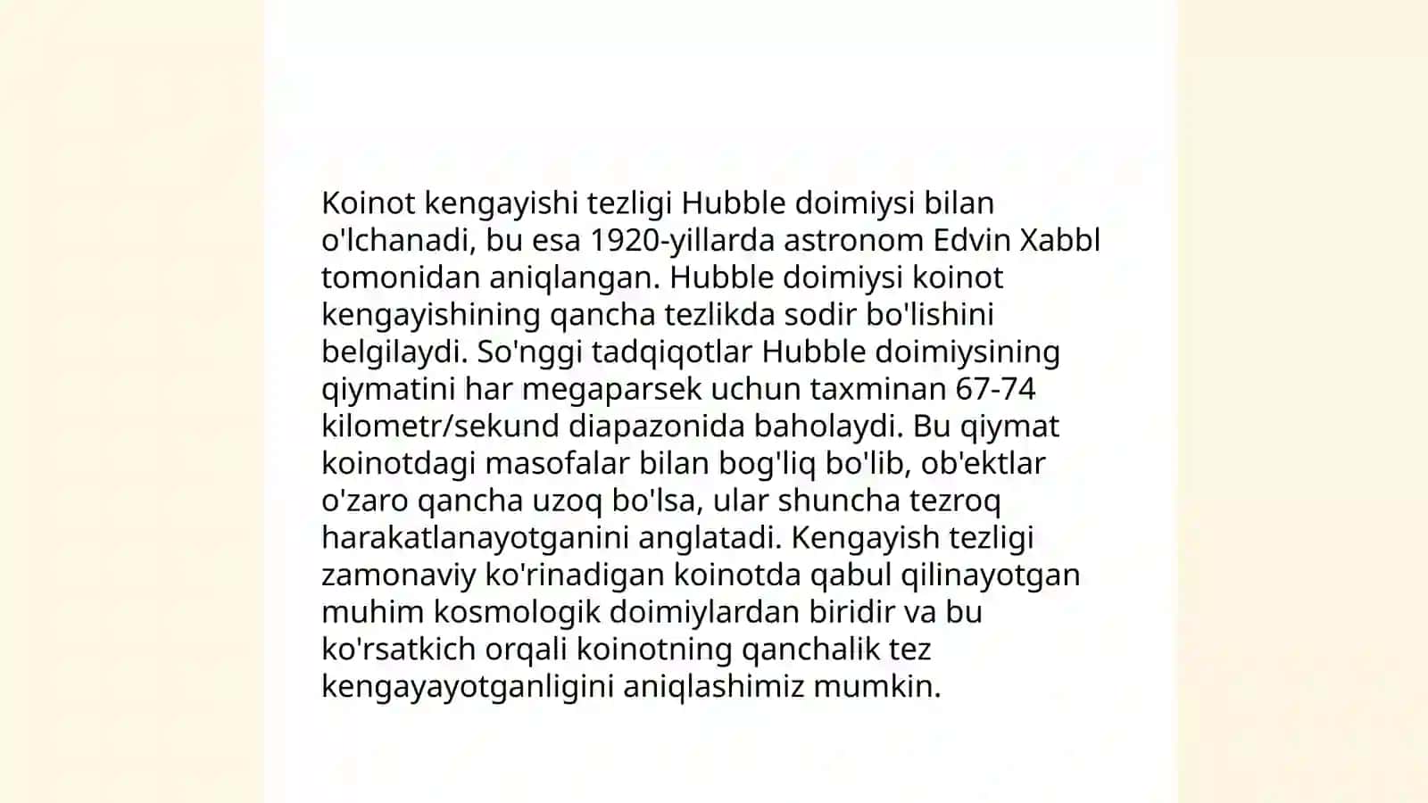 Kengayib borayotgan koinot taqdiri 4