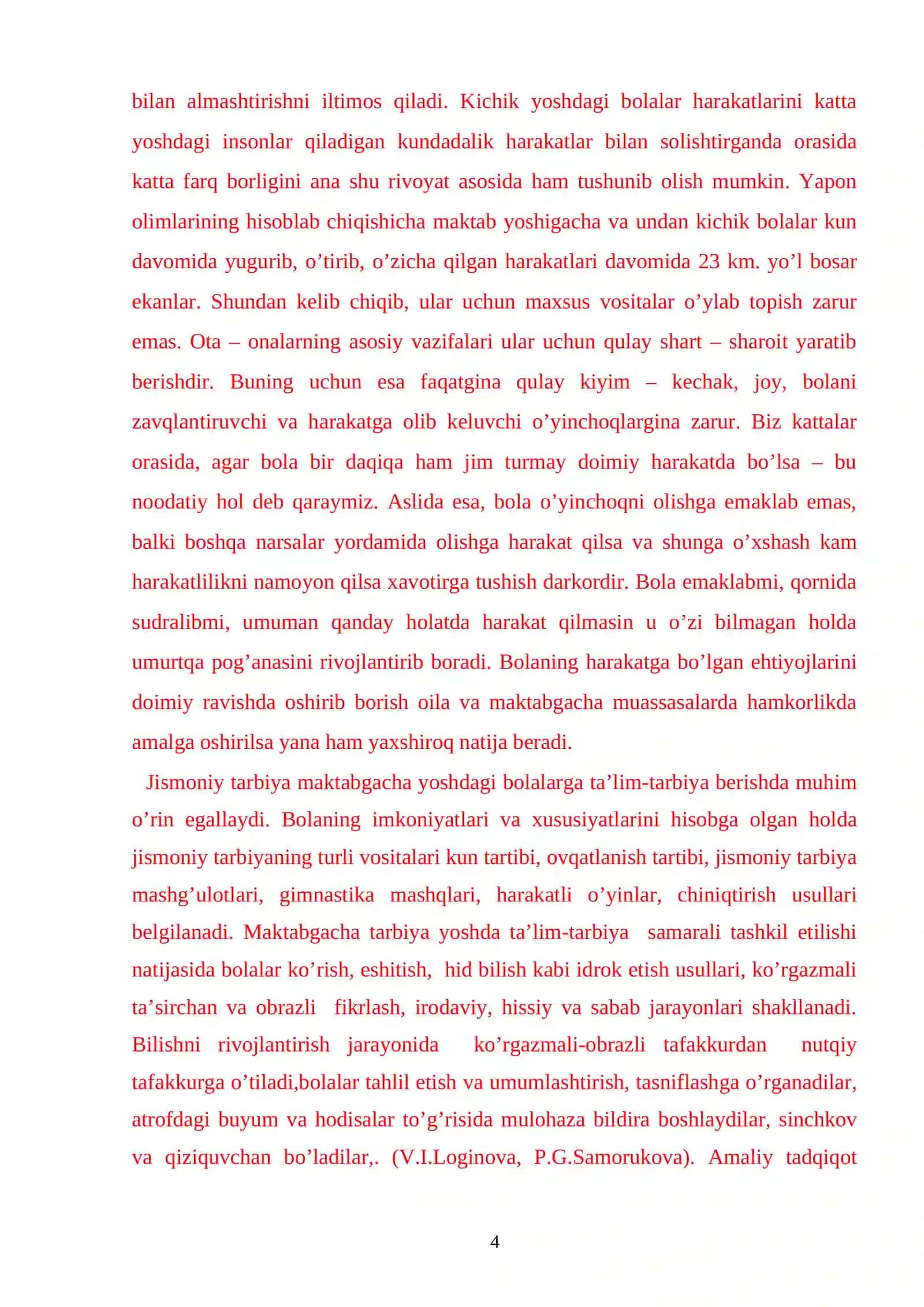 Korreksion ishlarni tashkil etish 4