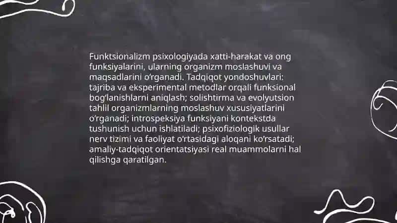Psixogiya maktablari. Psixologiyaning tadqiqot metodlari 4