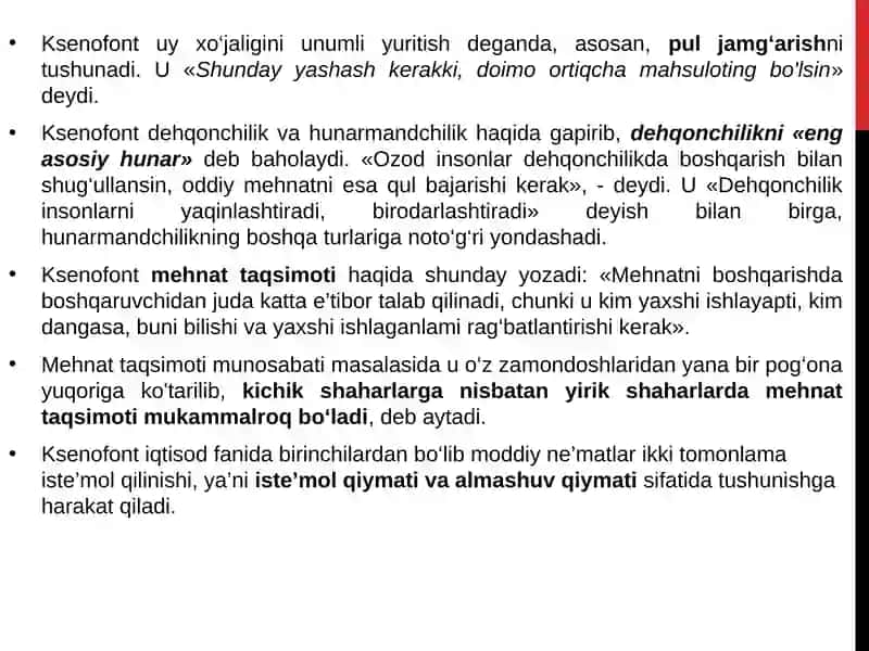 Qadimgi Yunoniston iqtisodiy g‘oyalari 4