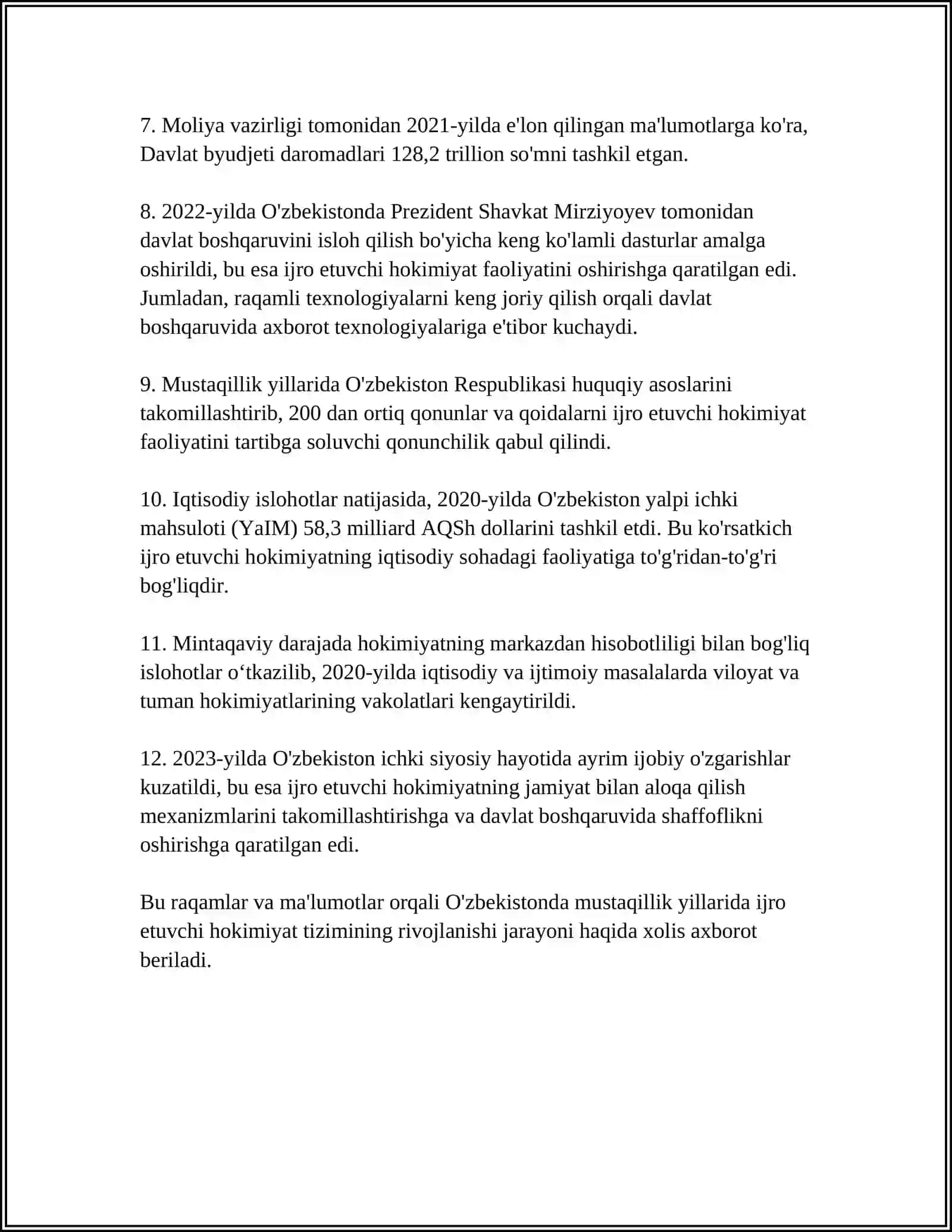 MUSTAQILLIK YILLARIDA IJRO ETUVCHI HOKIMYATNING RIVOJLANISH TARQQIYOTI 4