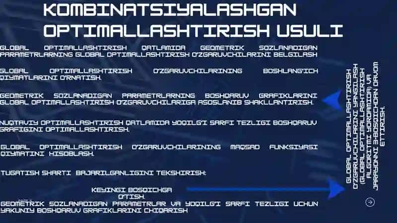 O‘tish jarayonlarida ABTning ishlashini optimallashtirish usullari 4
