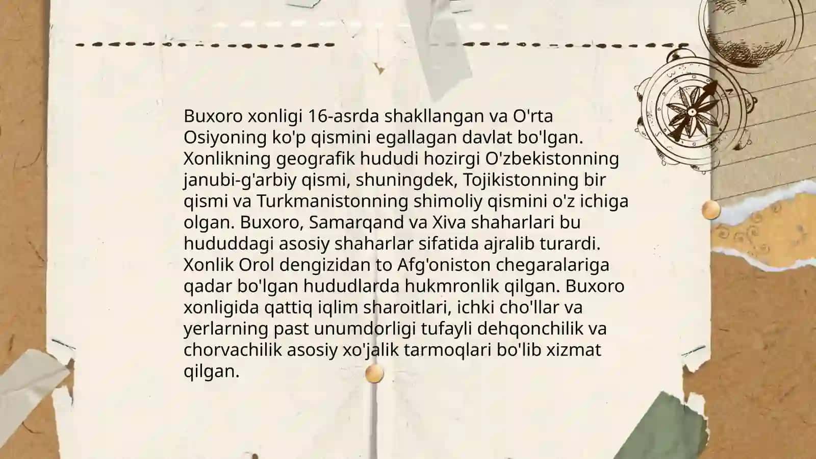 Xonliklar davri tarixiy geografiyasi 4