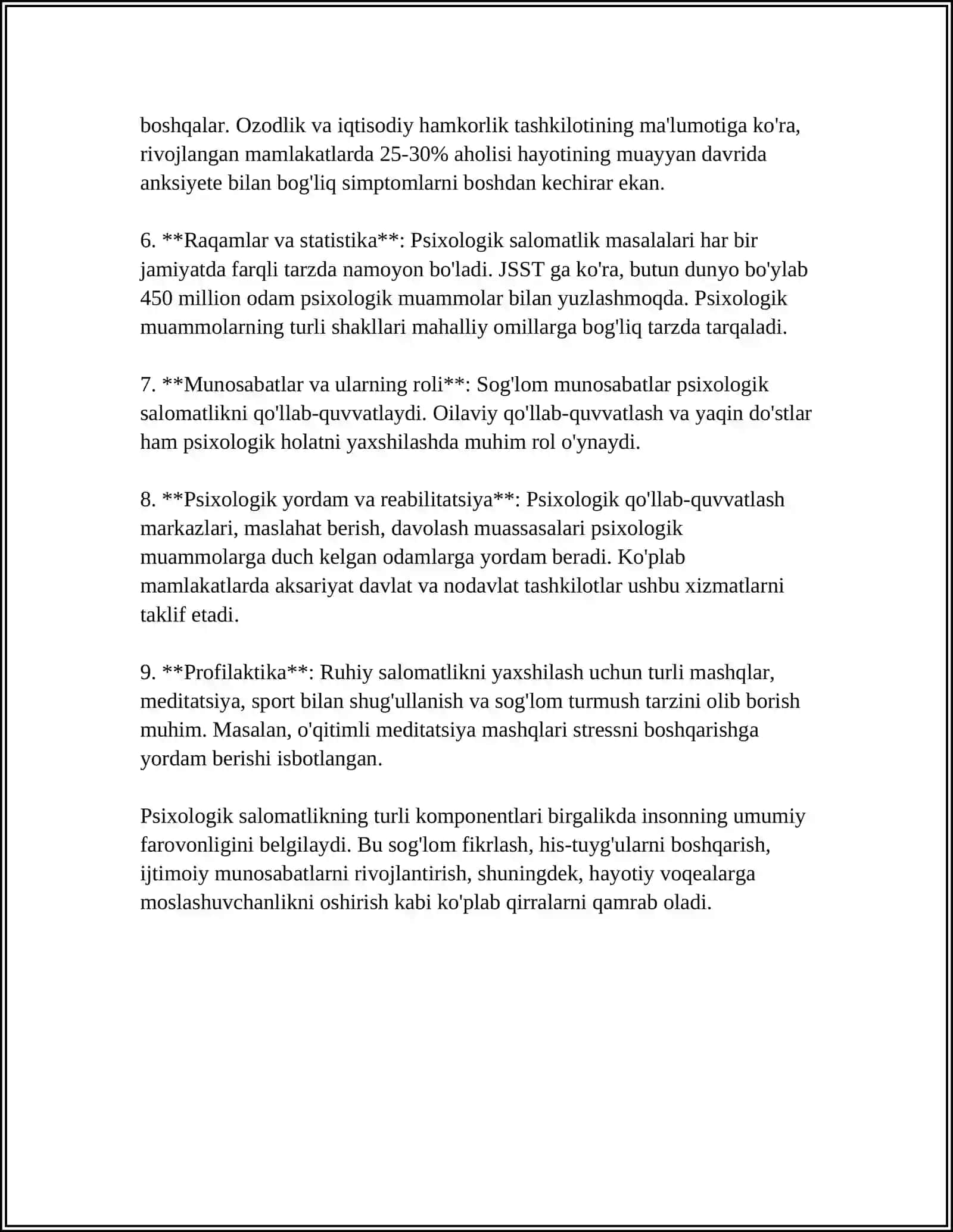 SALOMATLIK: PSIXOLOGIK YONDASHUV VA MEZONLAR 4