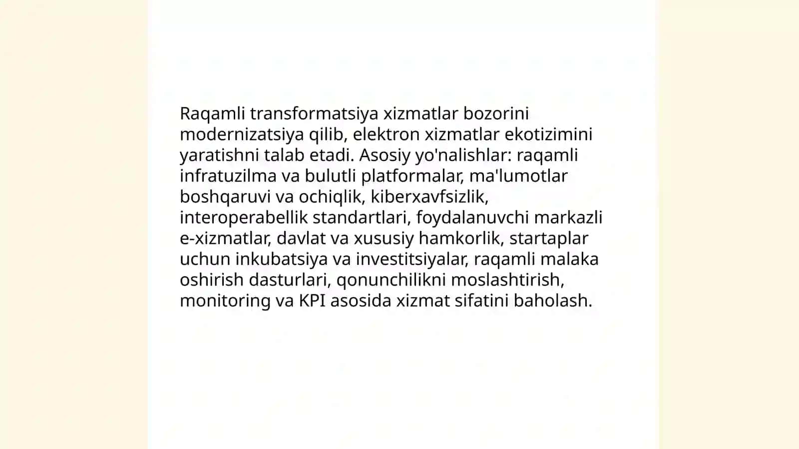 Innovatsion iqtisodiyotda xizmatlar bozorini rivojlantirish 4