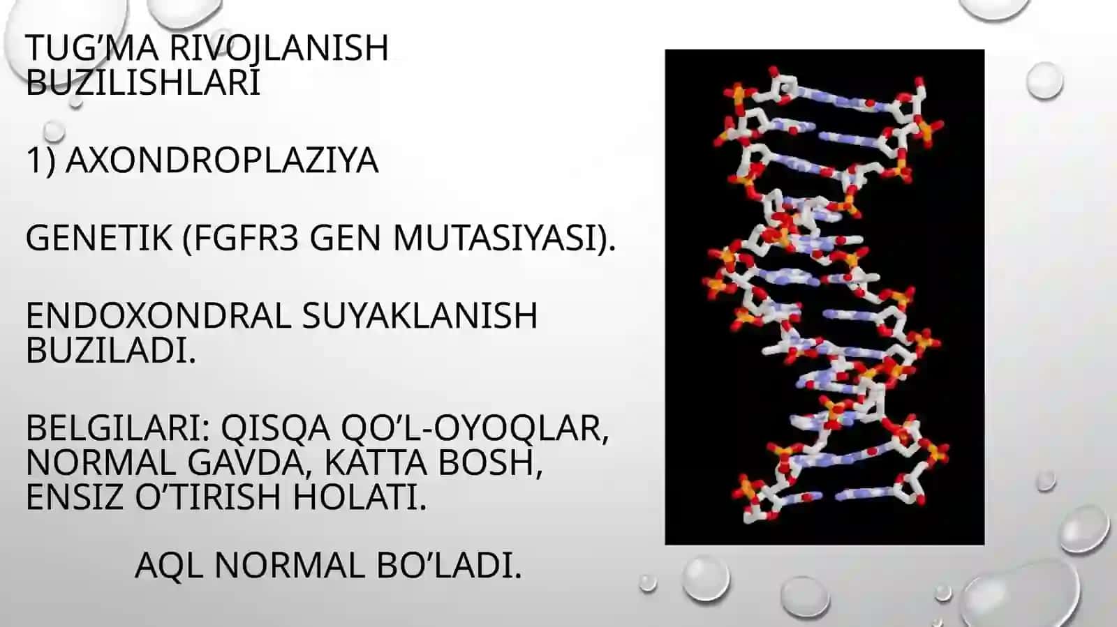 Suyaklarning rivojlanishining buzilishlari.Sinishlar. osteonekroz 4