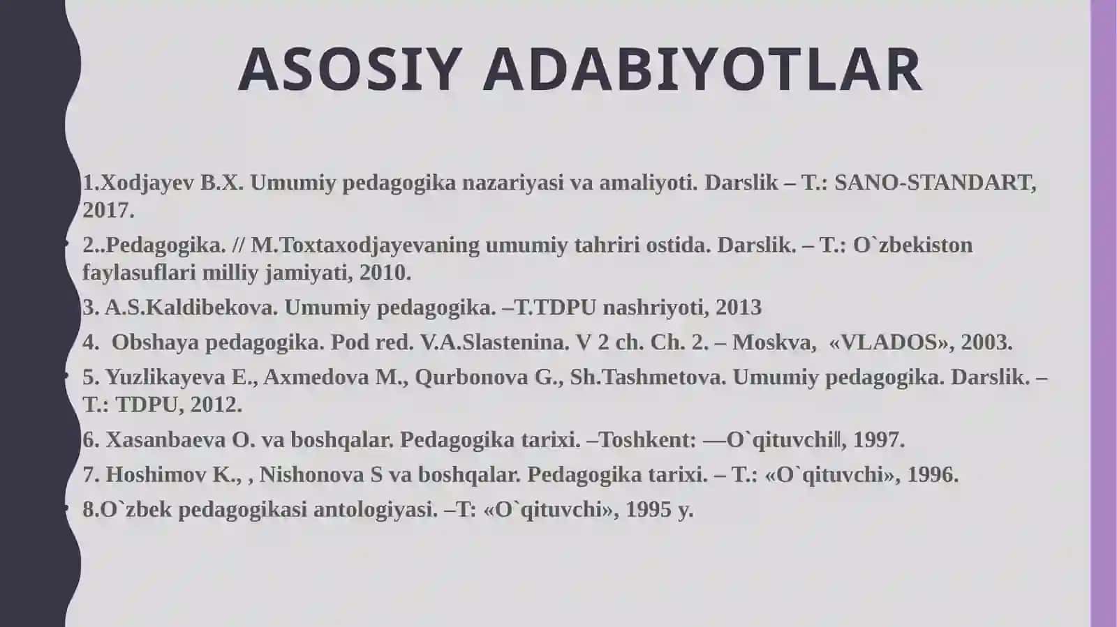 Tarbiyajarayoniningmohiyativatarbiyamazmuni.Tarbiyaturlarivaularningmohiyati 4