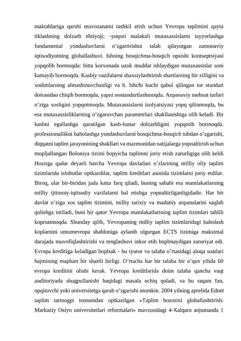 Xorijiy davlatlardagi kredit taplim tizimi 4