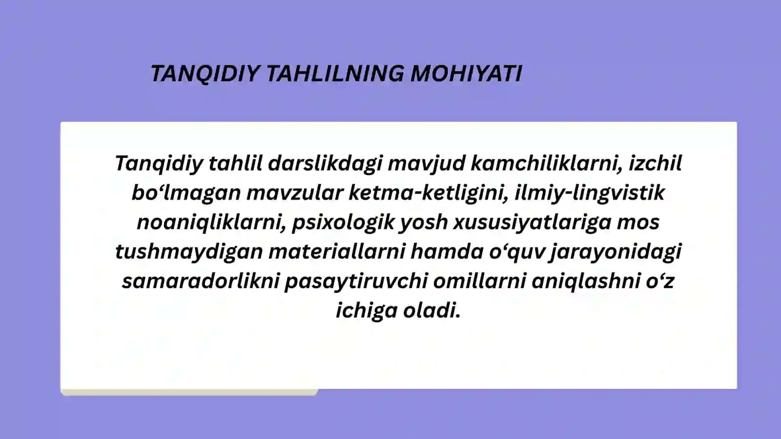 ONA TILI DARSLIKLARINING QIYOSIY-TANQIDIY TAHLILI 4