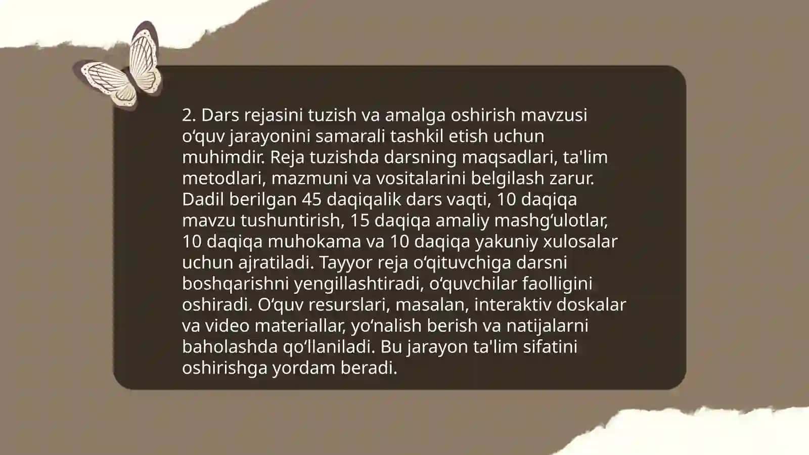 Pedagogika psixologiya yo‘nalishi bo‘yicha malakaviy amaliyot hisoboti 4