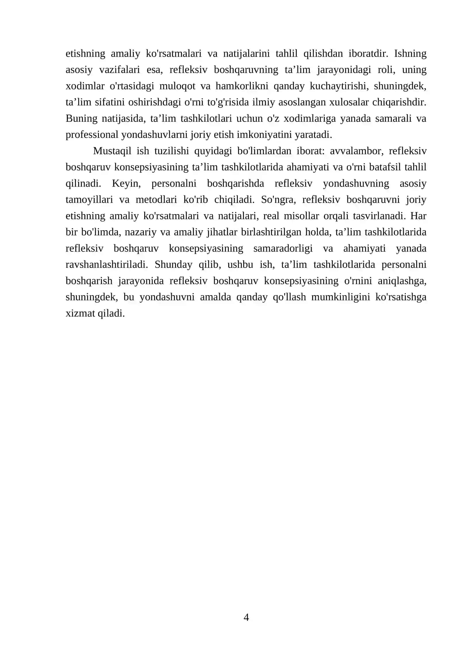 Ta’lim tashkilotlarida personalni boshqarishda refleksiv boshqaruv konsepsiyasi 4