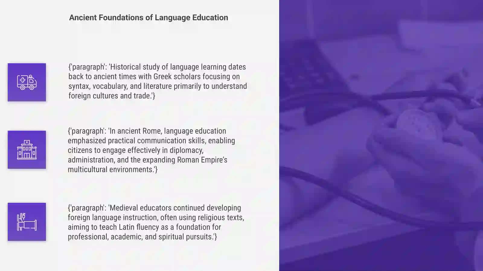 HISTORY OF TEACHING FOREIGN LANGUAGES AS A SECOND LANGUAGE 4