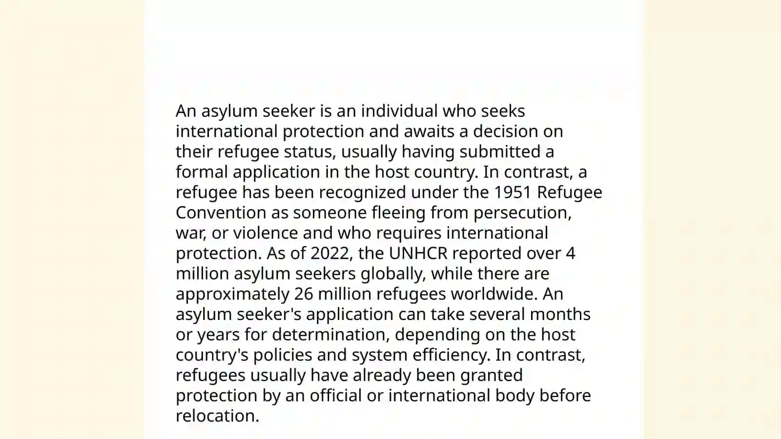 Migration and Refugee Issues 4