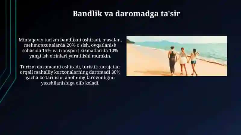 Hududiy turizmning mintaqaviy iqtisodiyotga ta’siri 4