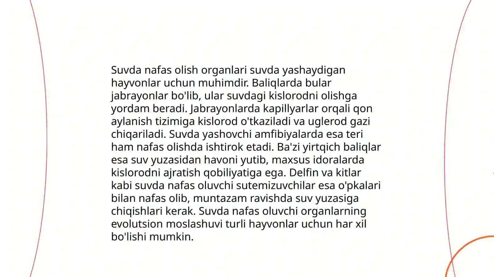 Baliqlar katta(Pisces) sinfi.Suyakli baliqlar sinfi tuzilishi 4