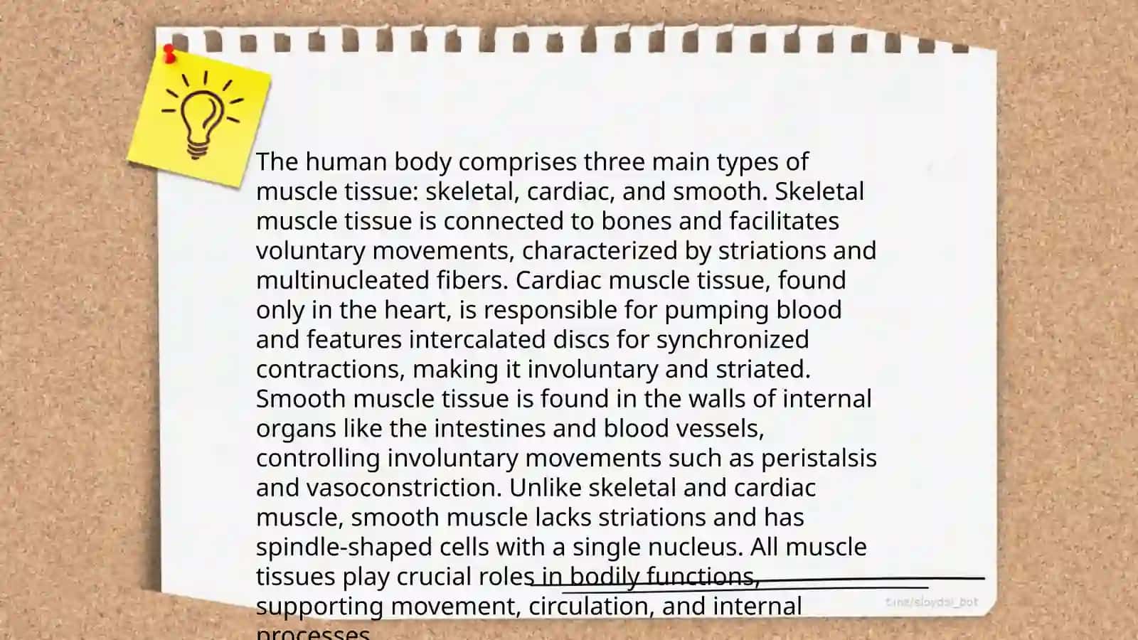 Muscular system of a human being 4
