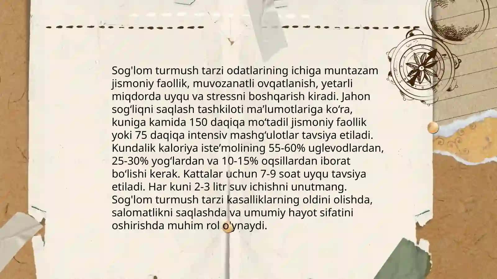 Odam ekologiyasi 4