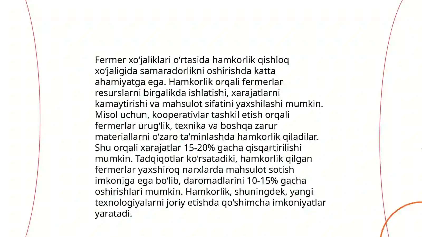 Agrobiznesda kooperatsiyaviy munosabatlarni rivojlantirish 4