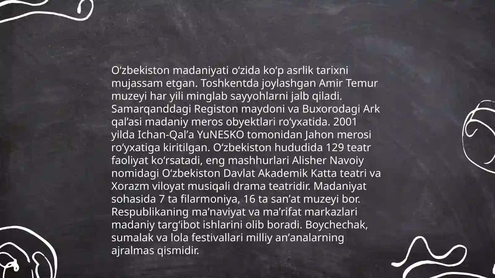 Mening Oʻzbekistonim 4