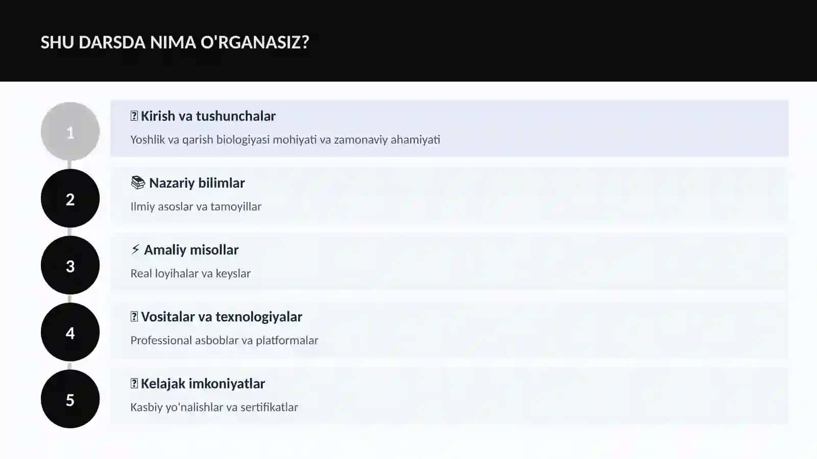 BIOLOGIYA — UY VAZIFALARI 4