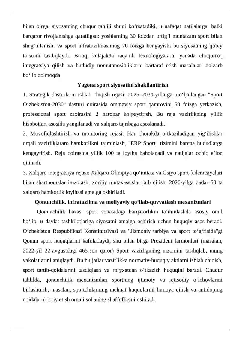 Davlat va nodavlat sport tashkilotlari o‘rtasidagi hamkorlikning samarali shakllari 4