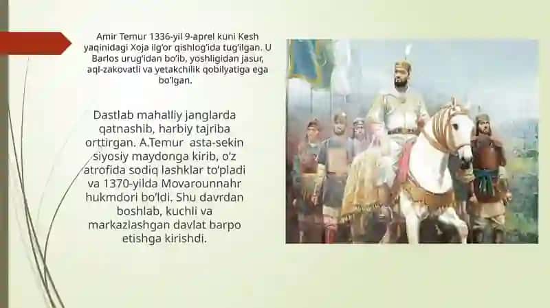 Amir Temur buyuk davlat arbobi 4