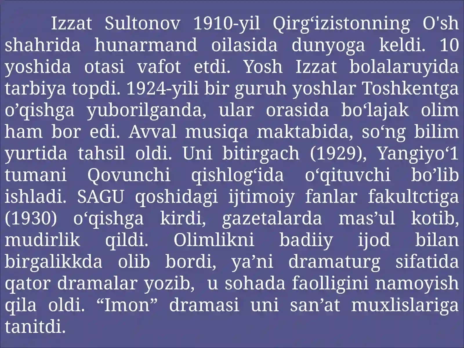 IZZAT SULTON  ( 1910- 2001) 4