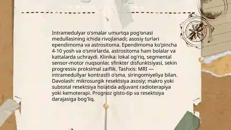 Umrtqa o'smalari 4