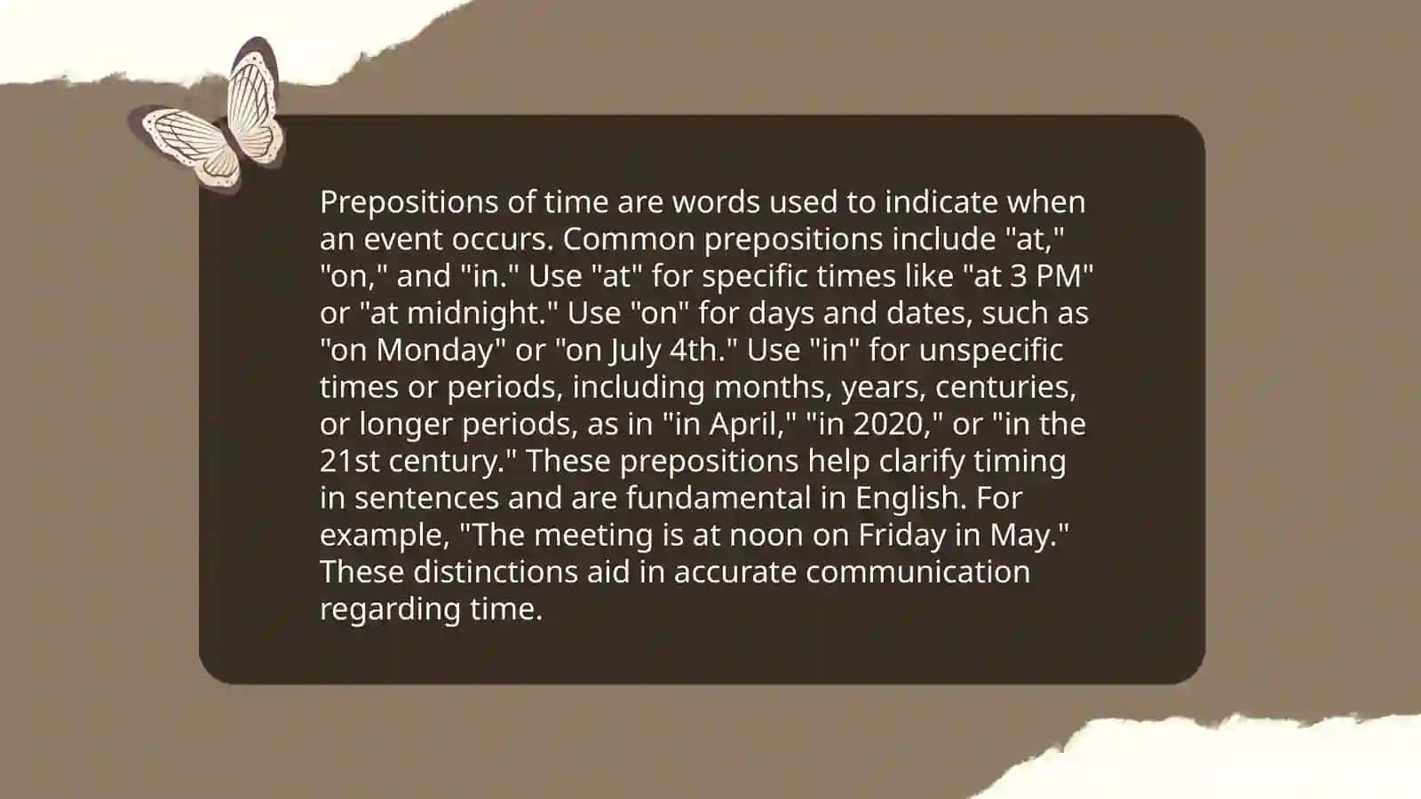 Prepositions 4