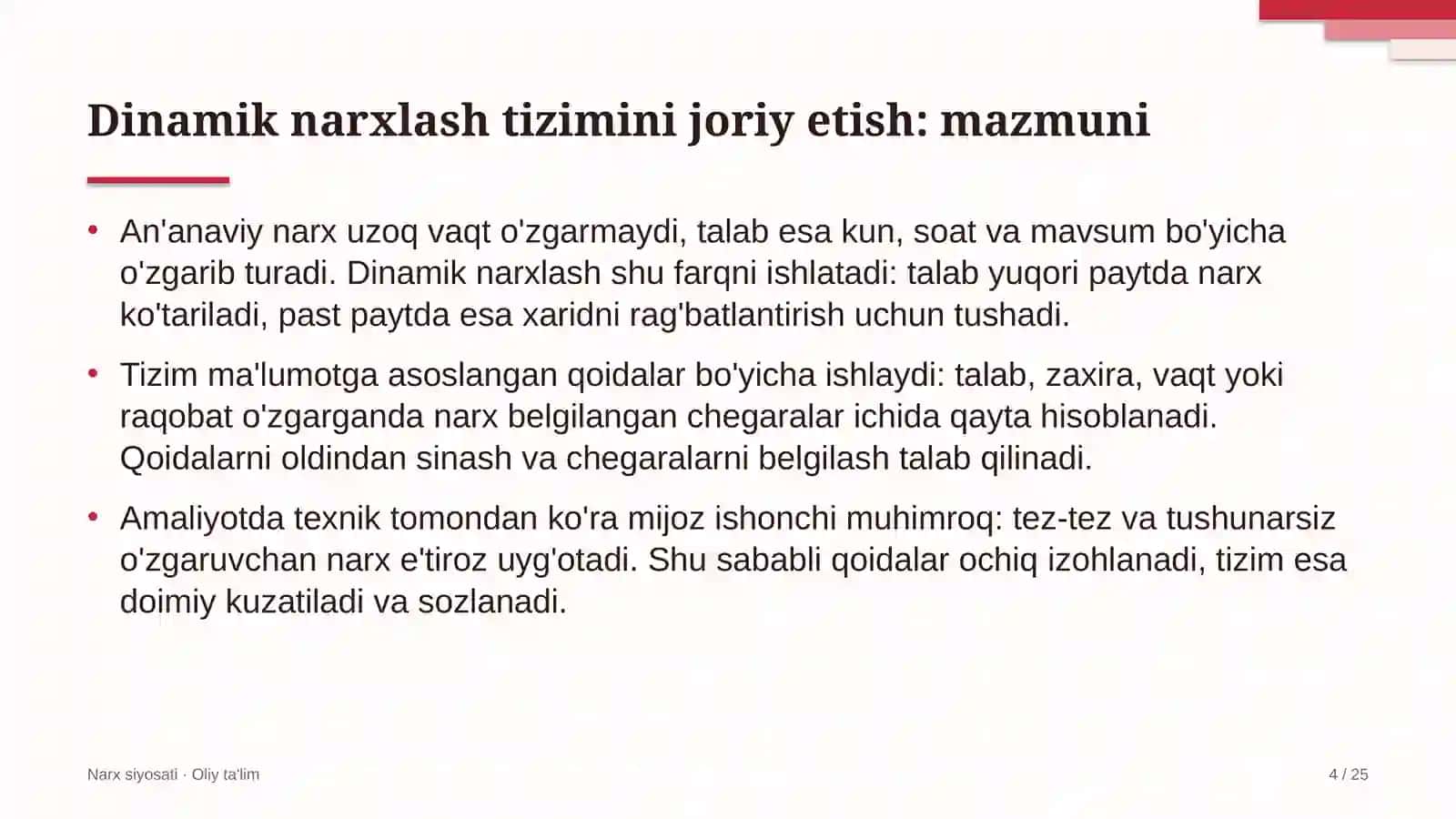 videoprodakshn studiyalarida dinamik narxlash tizimini joriy etish 5062 4