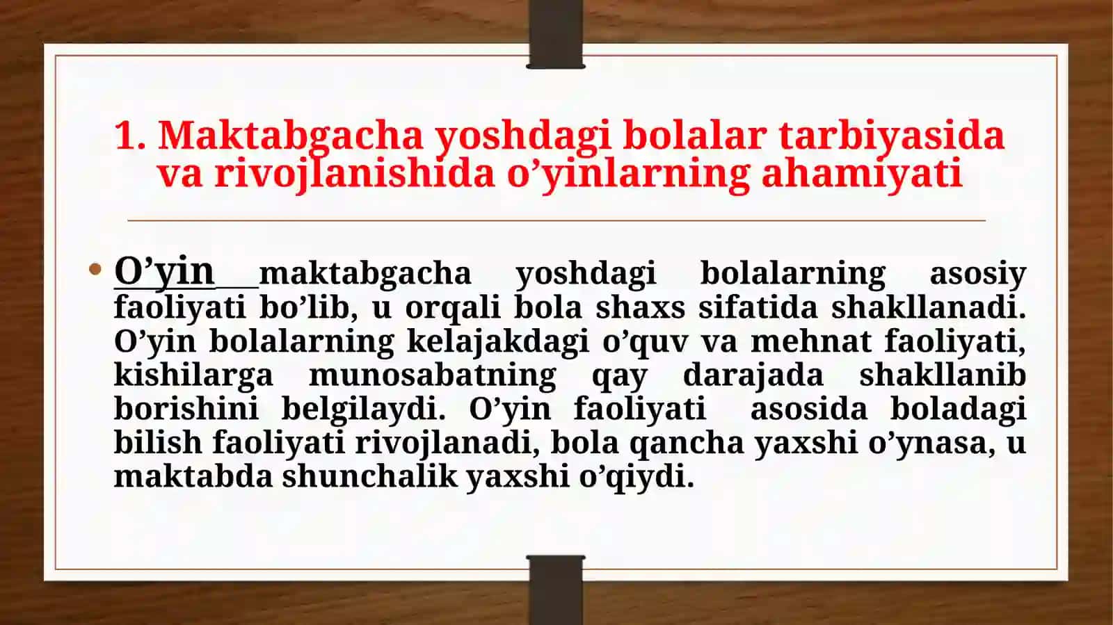 O’yinlarni tashkilotish metodikasi va texnologiyasi 4