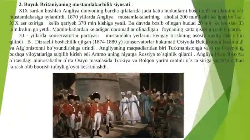 Buyuk Britaniyaning mustamlakachilik siyosati 4