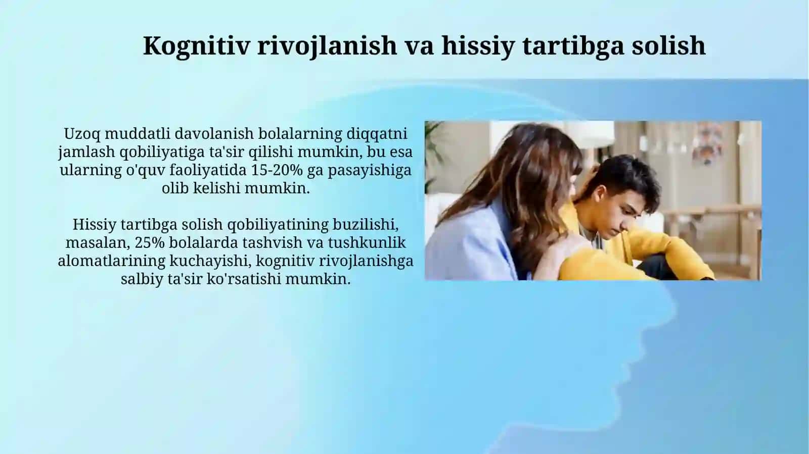 Uzoq muddatli davolanayotgan bemor bolalarning o‘ziga xos xususiyatlari 4