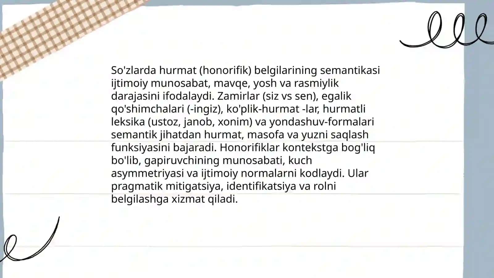 So'z semantikasidagi ijtimoiy komponentlar 4