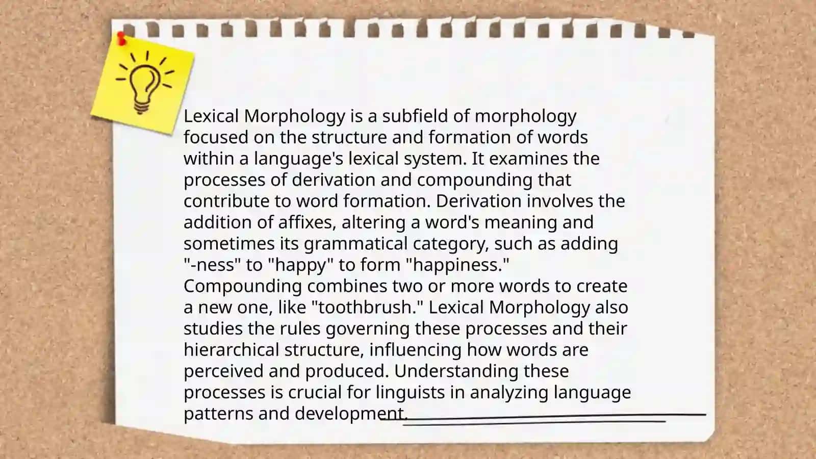 Lexical system 4