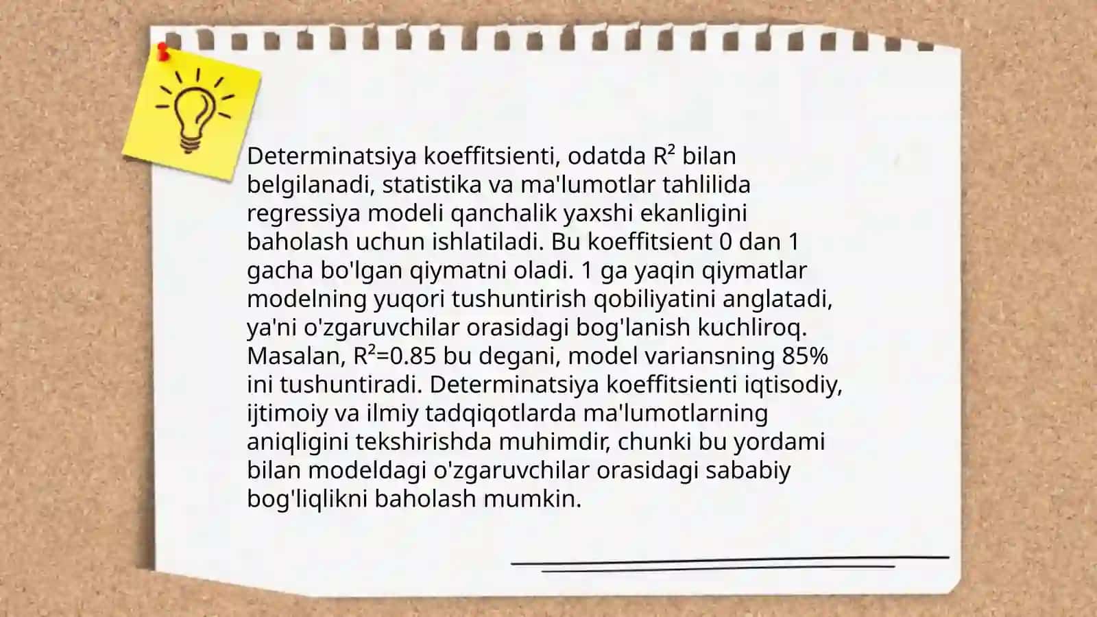 Ekonometrik modellarni sifatini baholash 4
