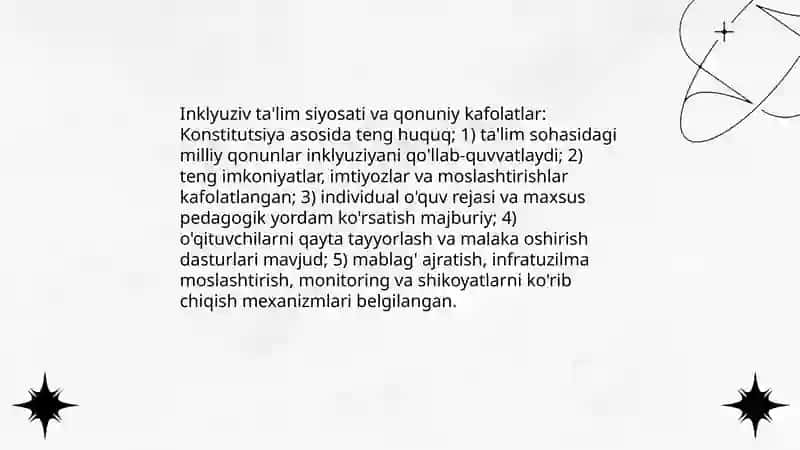 Inklyuziv ta'lim tolerant muhitni yaratish resursi sifatida 4