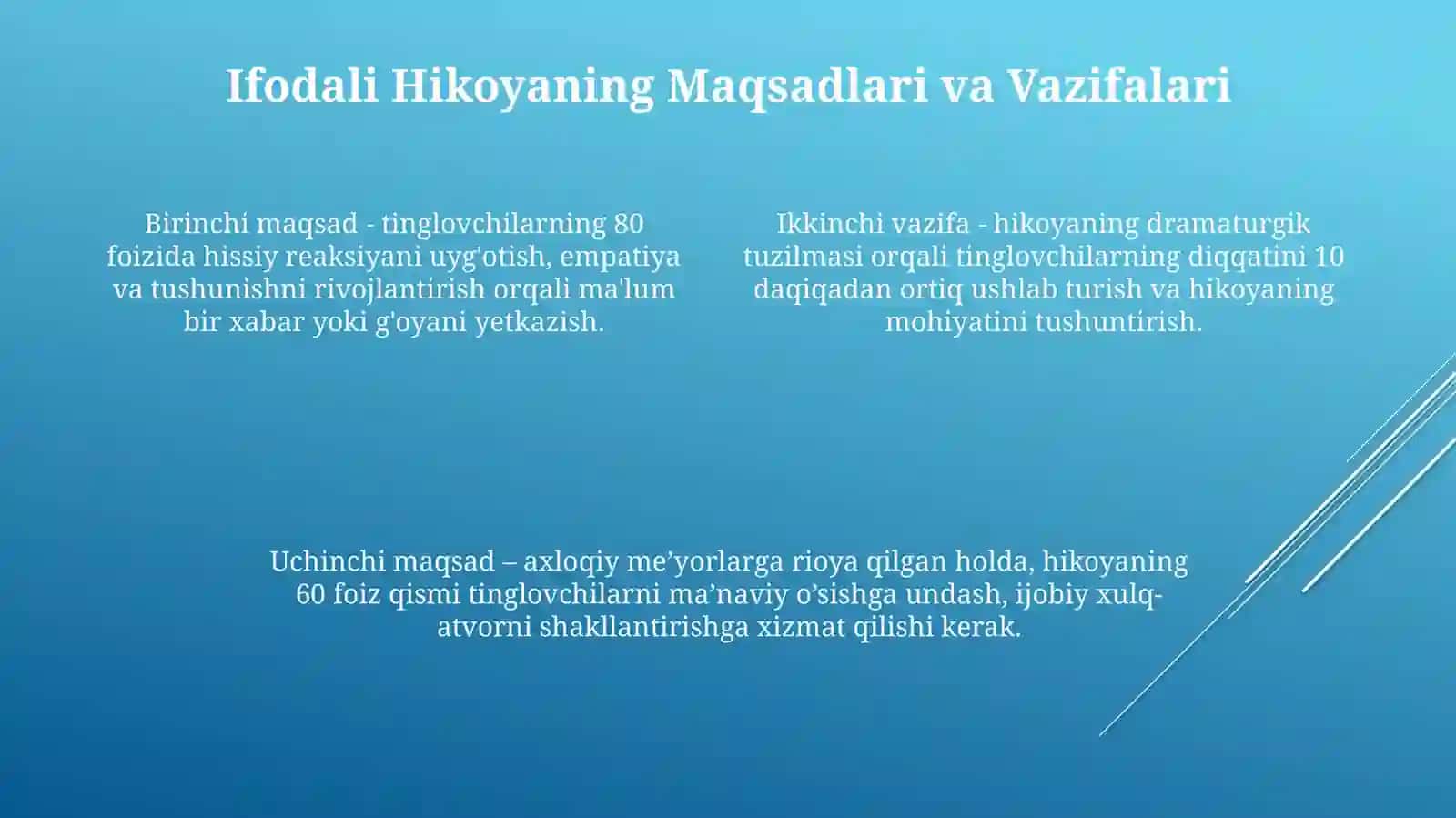 Hikoyalarni ifodali oʻqishning metodik asoslari 4