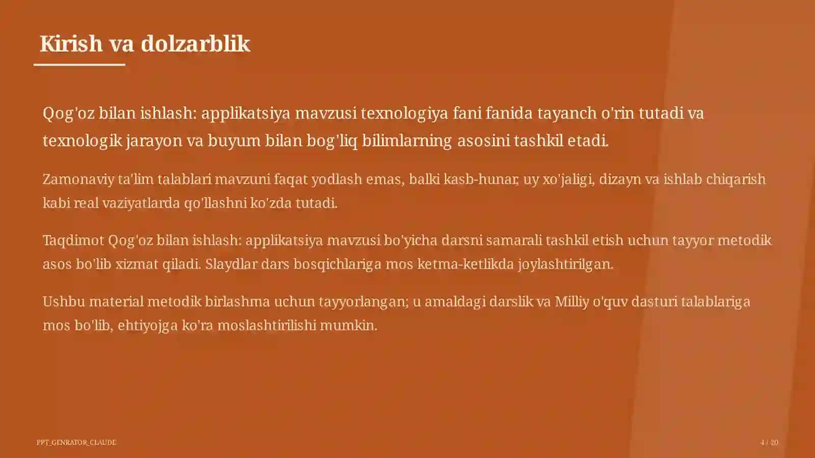 Qog'oz bilan ishlash: applikatsiya (1-sinf) 4