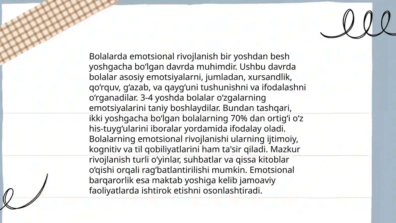 Bolalar psixologiyasi va psixodiagnostikasi 4