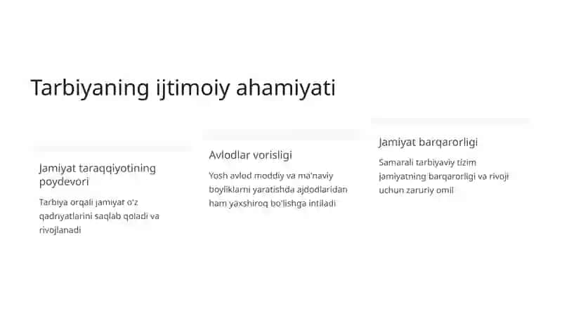 Tarbiya jarayonining mohiyati va mazmuni 4