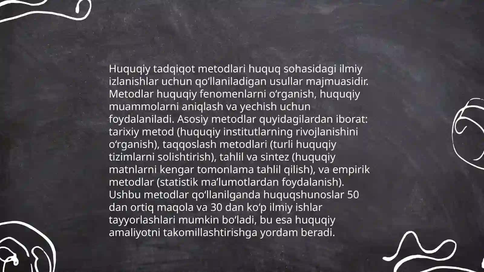 Huquqiy tadqiqot va ularning asosiy turlari 4