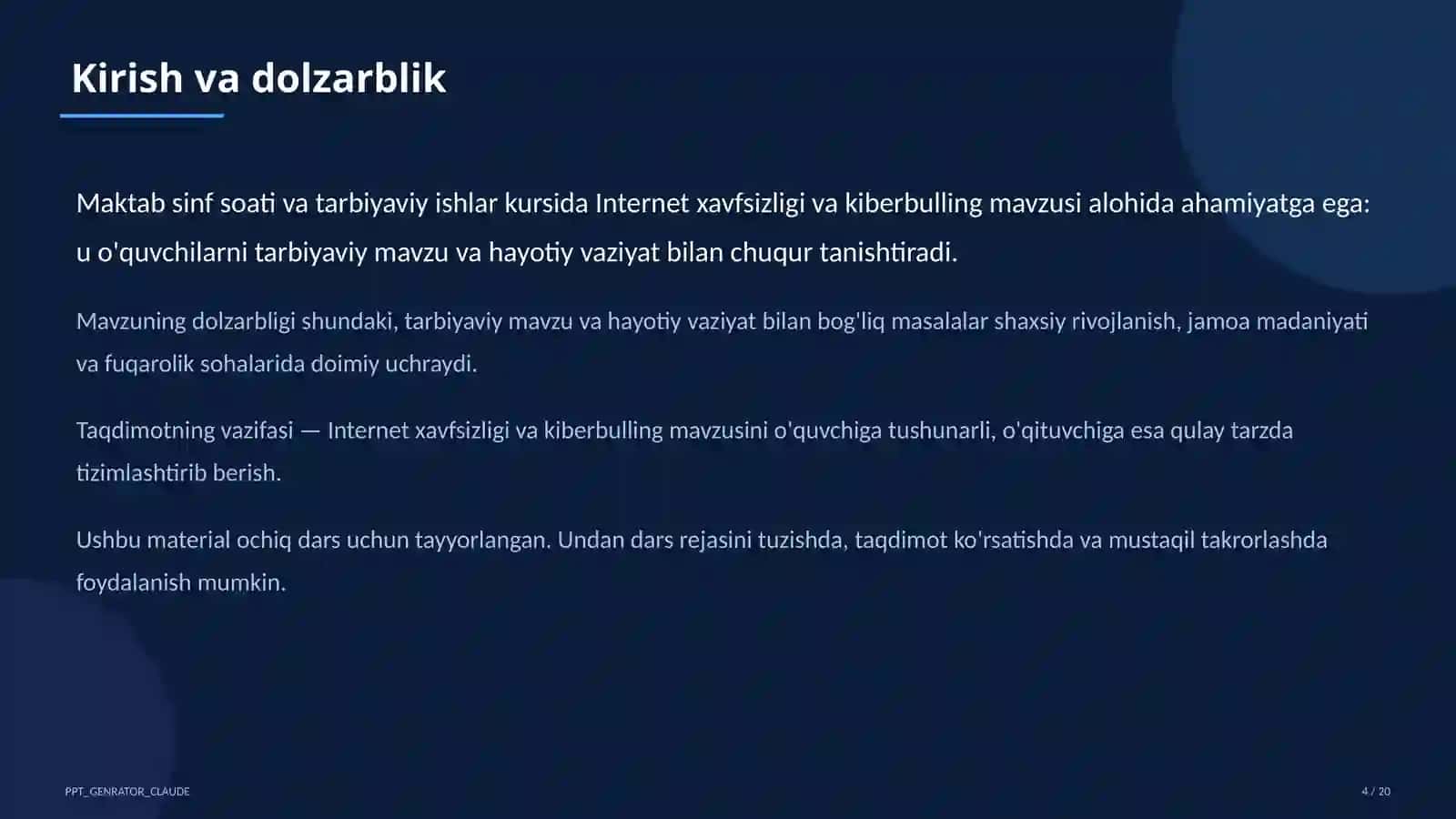 Internet xavfsizligi va kiberbulling 4